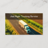 トラック輸送サービスプロフェッショナルドライバ 名刺 (正面)