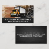 トラック輸送サービス |建物材料 名刺 (正面/裏面)