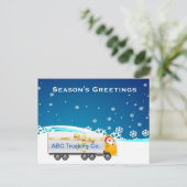 トラック輸送ビジネスホリデイ シーズンポストカード (スタンド正面)