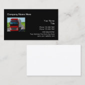 トラック輸送モダン 名刺 (正面/裏面)