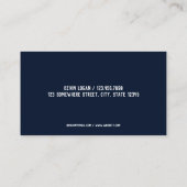 トラック輸送ロジスティクス 名刺 (裏面)