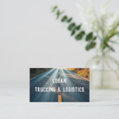 トラック輸送ロジスティクス 名刺 (スタンド正面)
