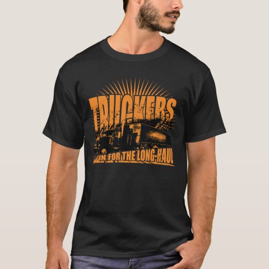 トラック輸送 Tシャツ (正面)