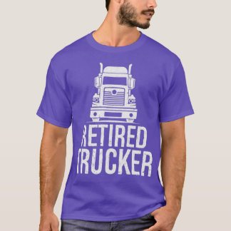 トラック退職したカーのギフト退職したトラック Tシャツ