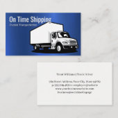 トラック運賃 | 出荷 名刺 (正面/裏面)
