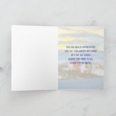 トラック運転手ありがとうトラック運転手の感謝 カード (内部)