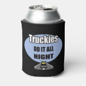 トラック運転手が一晩中行う 缶クーラー (缶裏面)