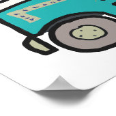 トラック運転手が大好き ポスター (角)