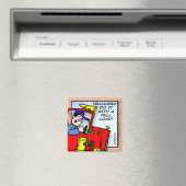 トラック運転手が行う マグネット (インサイチュ (食洗機))