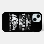 トラック運転手とパパ Case-Mate iPhoneケース (裏面 (横))
