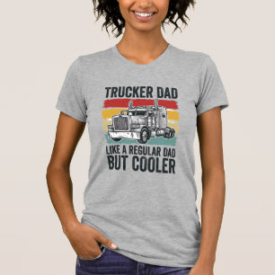 トラック運転手のお父さんは普通のお父さんのように涼しいTシャツ_1 Tシャツ