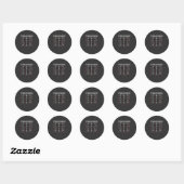 トラック運転手のアクロスティック耐タイレスト不可能 ラウンドシール (シート)