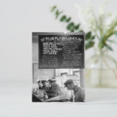 トラック運転手のカフェ, 1940 ポストカード (スタンド正面)