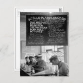 トラック運転手のカフェ, 1940 ポストカード (正面/裏面)