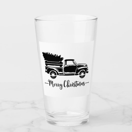 *トラック運転手のクリスマス*タンブラー タンブラーグラス (正面)