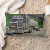 トラック運転手のタンカーの貨物自動車の重い輸送のギフト2 ランバークッション (ブランケット)