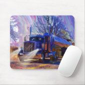 トラック運転手のタンカーの貨物自動車の重い輸送のギフト マウスパッド (マウス)