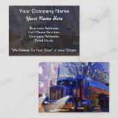 トラック運転手のタンカーの貨物自動車の重い輸送のギフト 名刺 (正面/裏面)