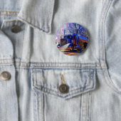 トラック運転手のタンカーの貨物自動車の重い輸送のギフト 缶バッジ (インサイチュ)