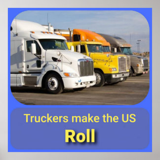 トラック運転手のポスター ポスター
