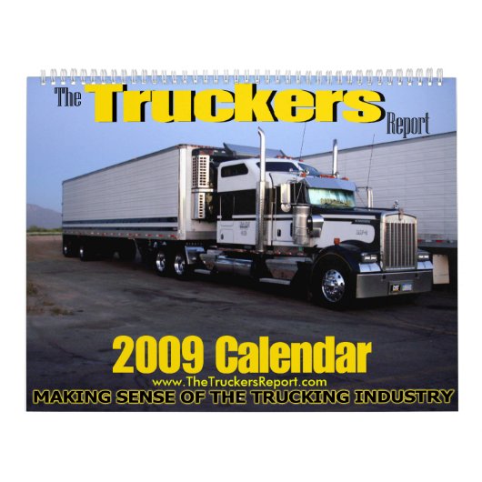 トラック運転手のレポート2009のカレンダー カレンダー (カバー)