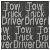 トラック運転手の並外れ ファブリック (見本)