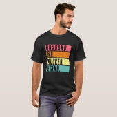 トラック運転手の伝説 お父さん 旦那様 丈夫なトラック運転手のための面白いデザイン Tシャツ (正面フル)