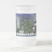 トラック運転手の大きい装備のドライブインのコーヒー・マグ フロストグラスビールジョッキ (中央)