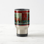 トラック運転手の大きい装備のドライブインのタンブラー トラベルマグ (中央)