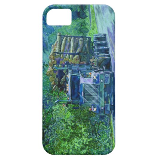 トラック運転手の大きい装備の記録のトラックのiPhone 5の場合 Case-Mate iPhoneケース (裏面)