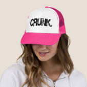トラック運転手の帽子"CRUNK " キャップ (インサイチュ)