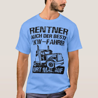 トラック運転手の年金受給者トラック運転手グランドパ Tシャツ