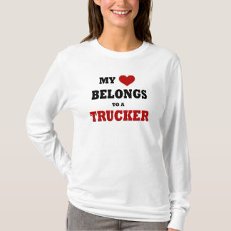 トラック運転手の愛 Tシャツ