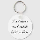 トラック運転手の文字アメリカ国旗の愛国道路プライド キーホルダー (裏面)