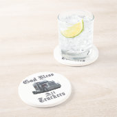 トラック運転手の皆さんを祝福する コースター (側面)