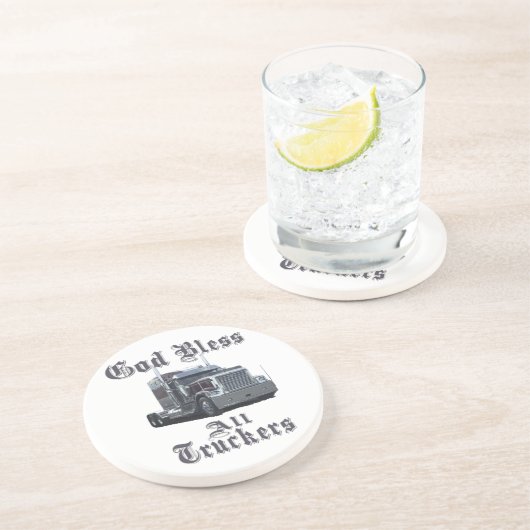 トラック運転手の皆さんを祝福する コースター (側面)