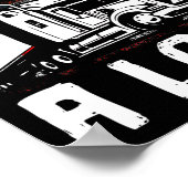 トラック運転手の私は荷物を落としてしまった ポスター (角)