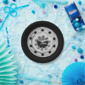 トラック運転手の車輪 ペーパープレート (パーティー)