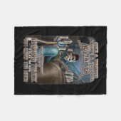 トラック運転手はトラッカーに対していつも贈り物だ。 フリースブランケット (正面(横))