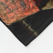 トラック運転手は決して死なない フリースブランケット (角)