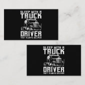 トラック運転手ギフトトラクタトレーラートラック18ホイーラーセル 名刺 (正面/裏面)