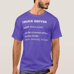 トラック運転手ギフト Tシャツ
