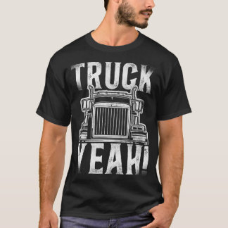 トラック運転手ヴィンテージトラックうん! Tシャツ