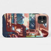 トラック運転手及びトラック恋人のための大きく赤い大型トラック Case-Mate iPhoneケース (裏面(横))