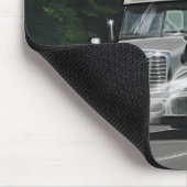 トラック運転手及び子供のための灰色の牛供給の水槽のトラック マウスパッド (コーナー)