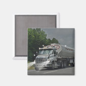 トラック運転手及び子供のための灰色の牛供給の水槽のトラック マグネット (正面/裏面)