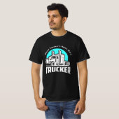 トラック運転手向けのオリジナルTシャツ Tシャツ (正面フル)
