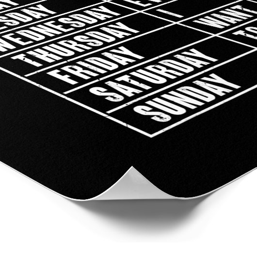 トラック運転手退職したヴィンテージ退職した ポスター (角)