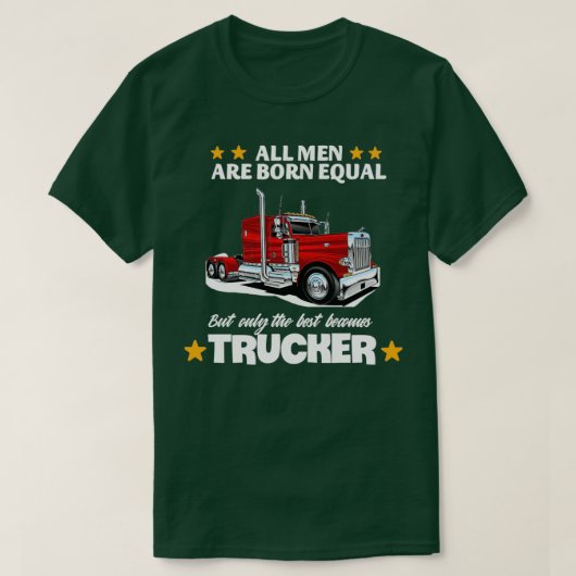 トラック運転手15 Tシャツ (デザイン正面)
