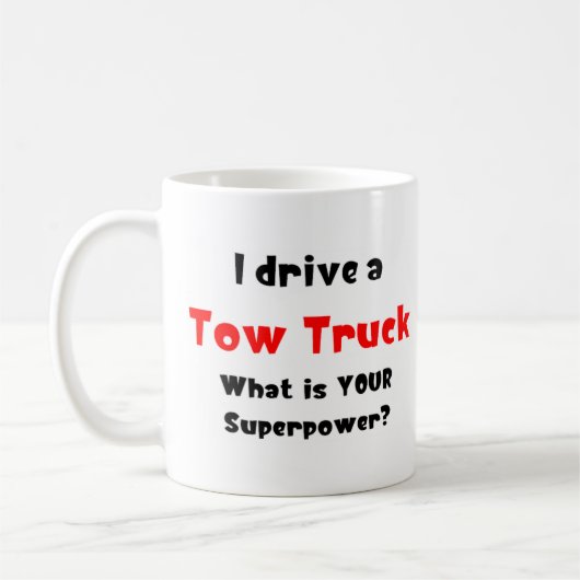 トラック運転手 コーヒーマグカップ (左)